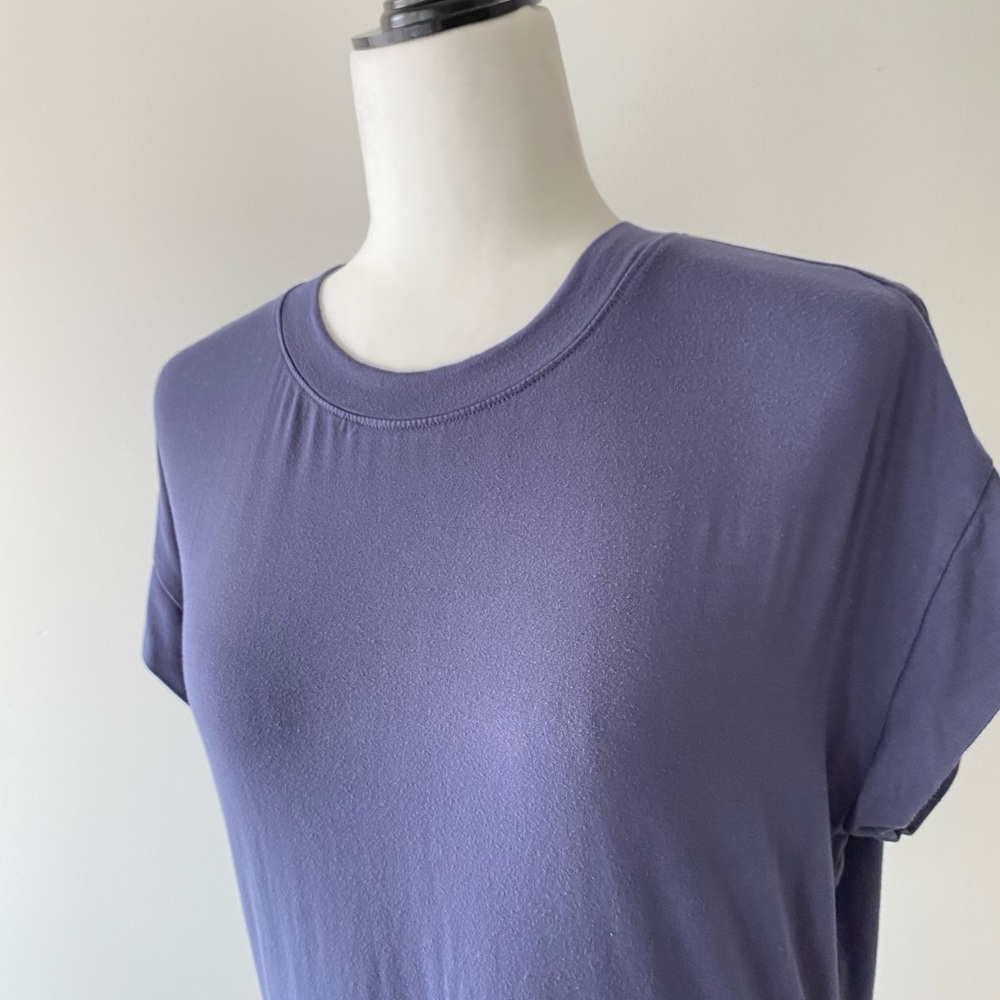 SOLD | Odyssey Grey | Zoe Maxi T-Shirt Dress - Picture 2 of 7
